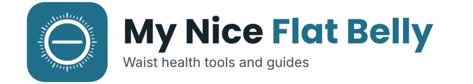My Nice Flat Belly Logo
